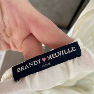 Brandy Melville Ivory Dress